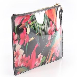 Ted Baker London Tropical Wristlet Pouch